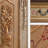 American Vintage Shoe Cabinet Side Cabinet 24 Pair Shoe Storage Cabinet-105790009