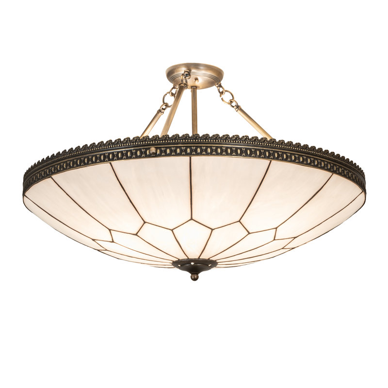 6 - Light Semi Flush Mount