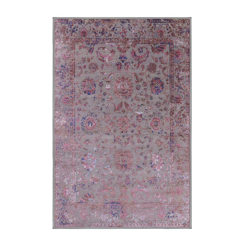 Tapis oriental brun / bleu, Rectangle 8 pi x 12 pi