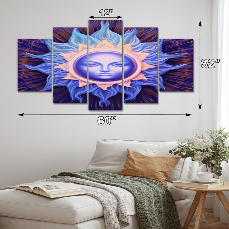 Casper - Modern Wall Art Print - 5 Panels