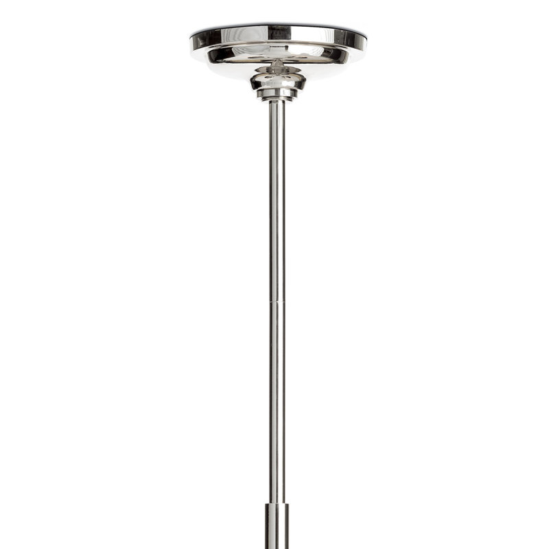 Keaton Pendant (Natural Brass), Polished Nickel