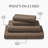 Ultra Soft Bamboo Sheet Set - 4 Pc Set - Wrinkle Resistant - Cooling Sheets with Deep Pockets-108247560-78635174