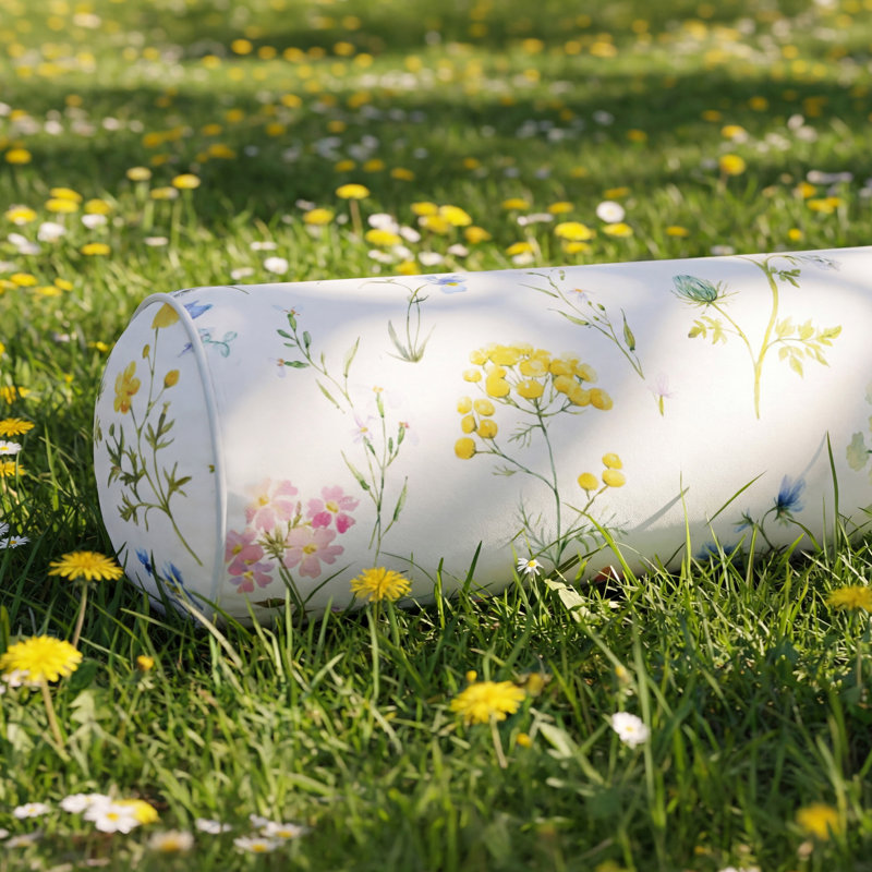 Hunter Bolster Outdoor Pillows, White Multi