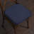 Charlotte Jacquard Memory Foam No Slip Back 16" x 16" Chair Pad Cushion-620706219-620706216