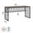 Metal Writing Desk-70781237