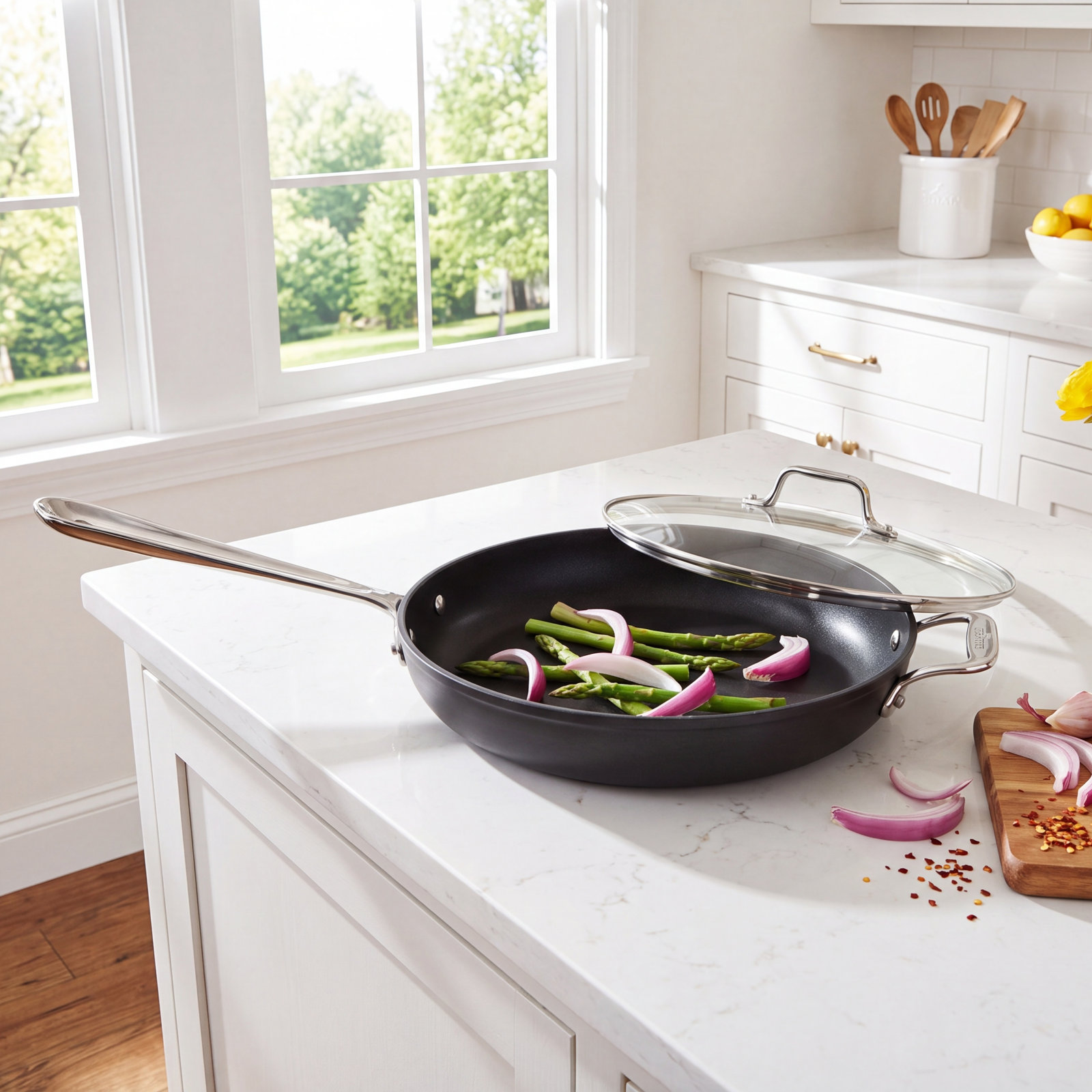 All-Clad HA1 Non-Stick Hard-Anodized Saucepan, 2.5 qt.