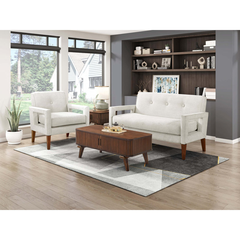 Meuble de salon 2 pièces Modern Living, Beige