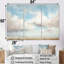 «White Clouds Scenery Minimalisme II», ensemble de reproduction d'art mural nuages-107767037-107767040