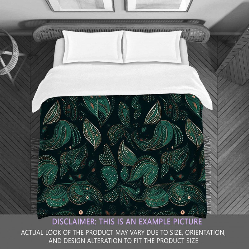 Paisley Bedding, Queen Comforter