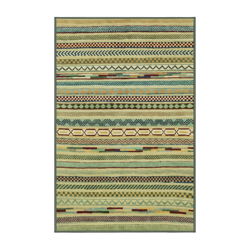 Tapis abstrait moderne 2192, Rectangle 2 pi x 3 pi
