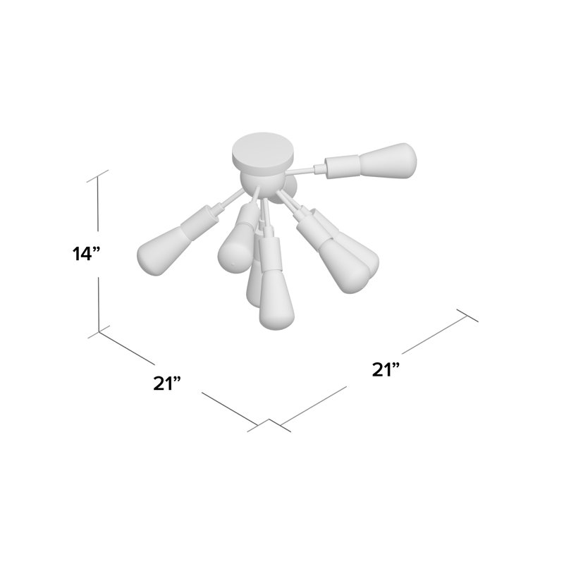 Electra Semi Flush Mount