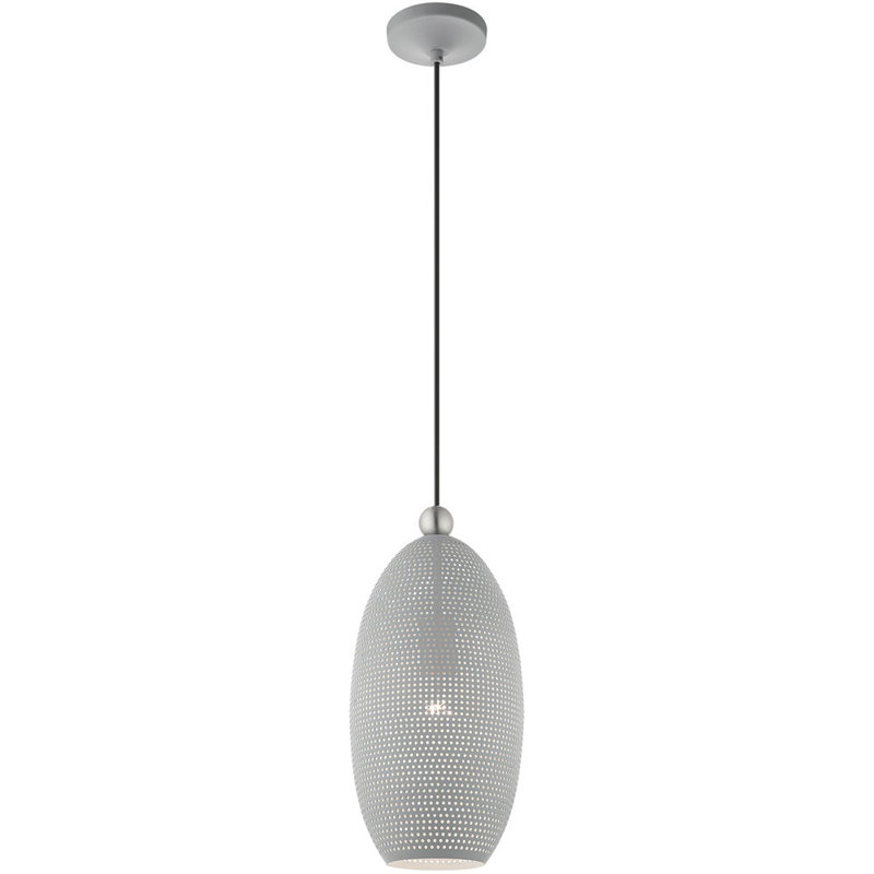 Luminaire suspendu géométrique simple à 1 lumière