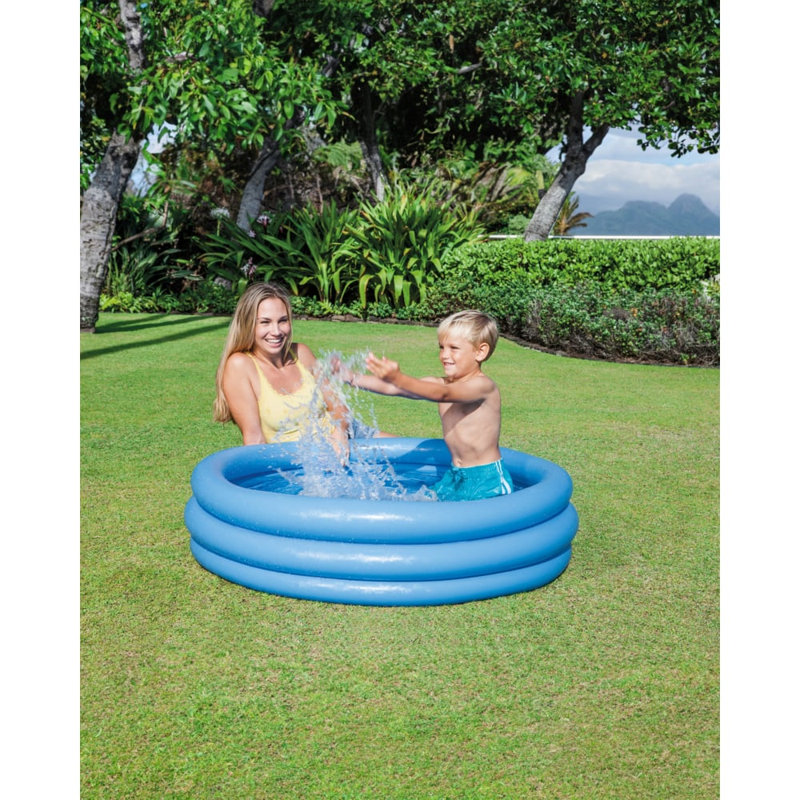 Piscine bleu cristal Intex
