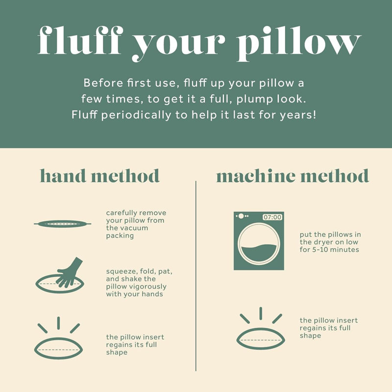 Cotton Throw Pillow, 28" x 28"