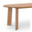 Delta Oval Outdoor Dining Table Natural-657480944