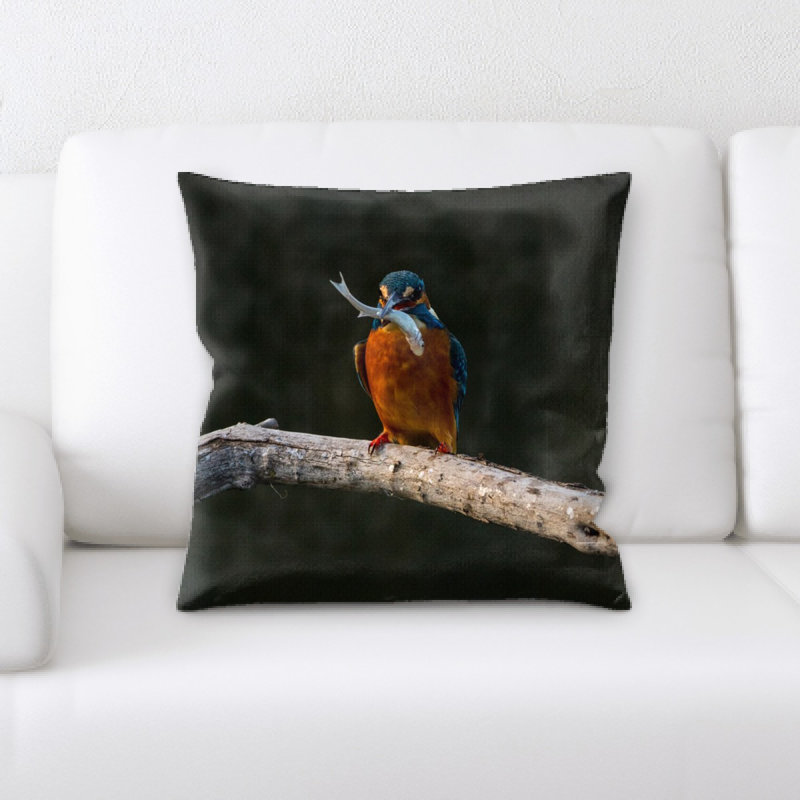 Microsuede Throw Pillow