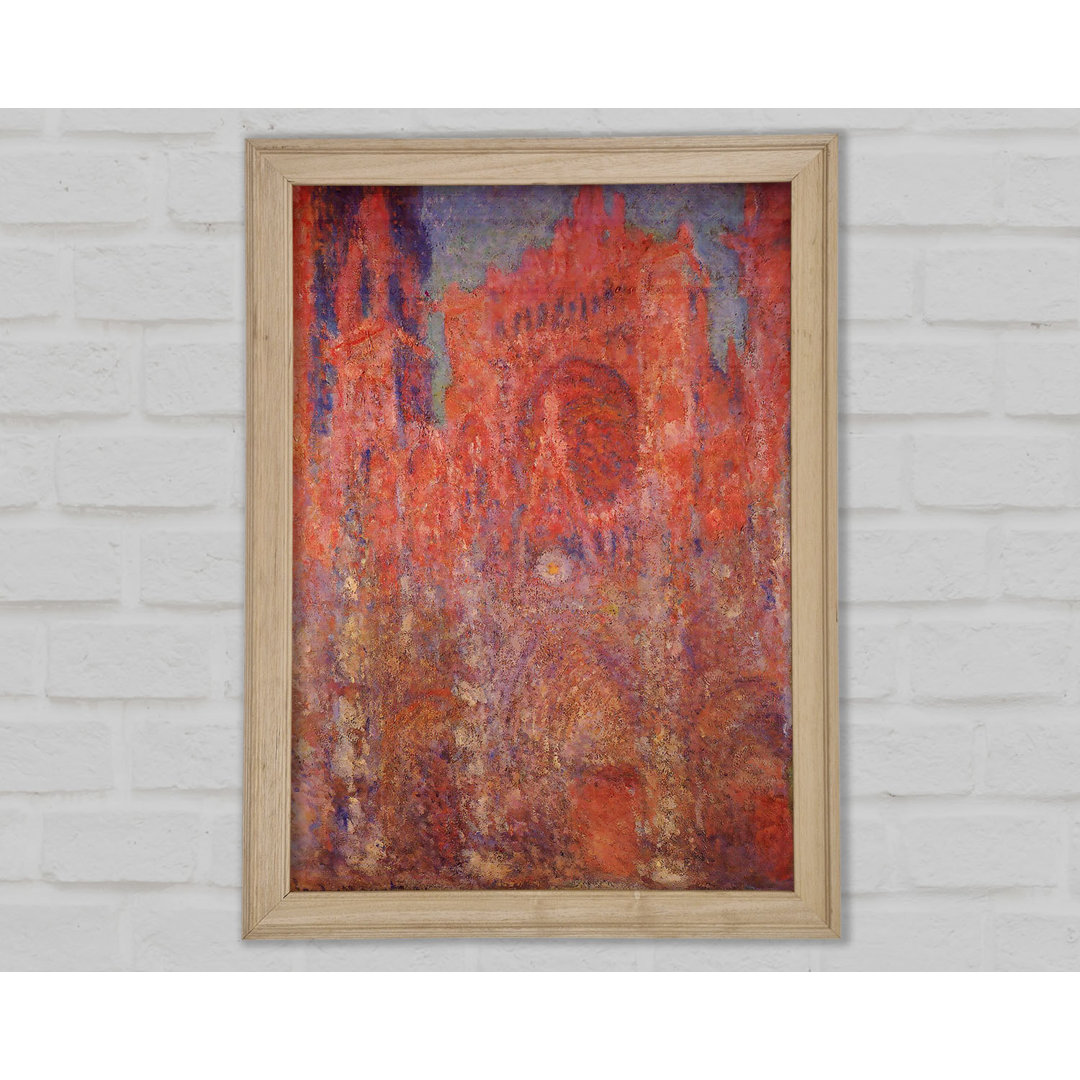 Claude Monet Fassade der Kathedrale von Rouen - Druck