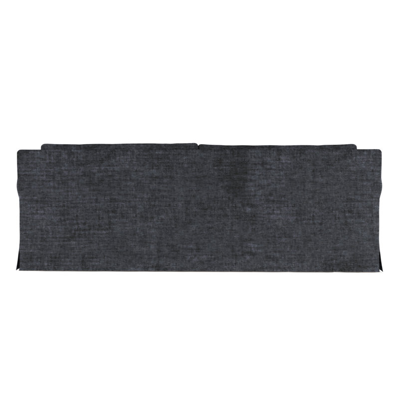 Canapé à accoudoirs roulés Ludlow, Cuir ponce, H 34 po x l 120 po x P 38 po