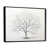 Black Floater Framed selected