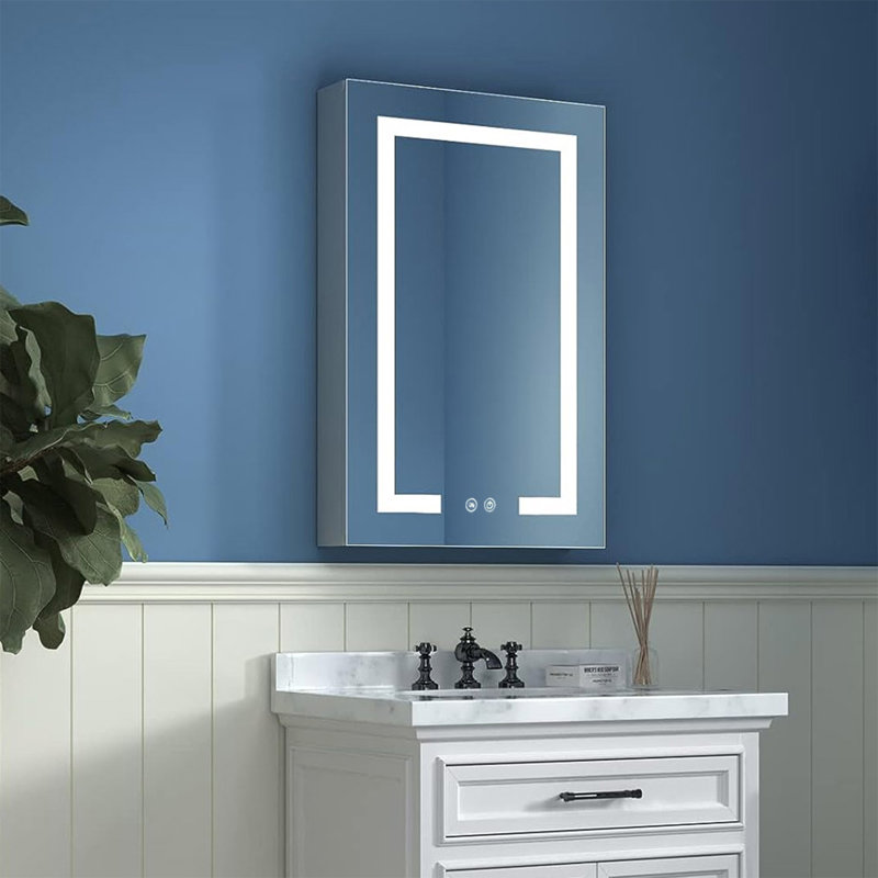 W H Medicine Cabinet Mirror