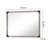Berrilee Accent Rectangle Decorative Wall Mirror-310167805-310167799
