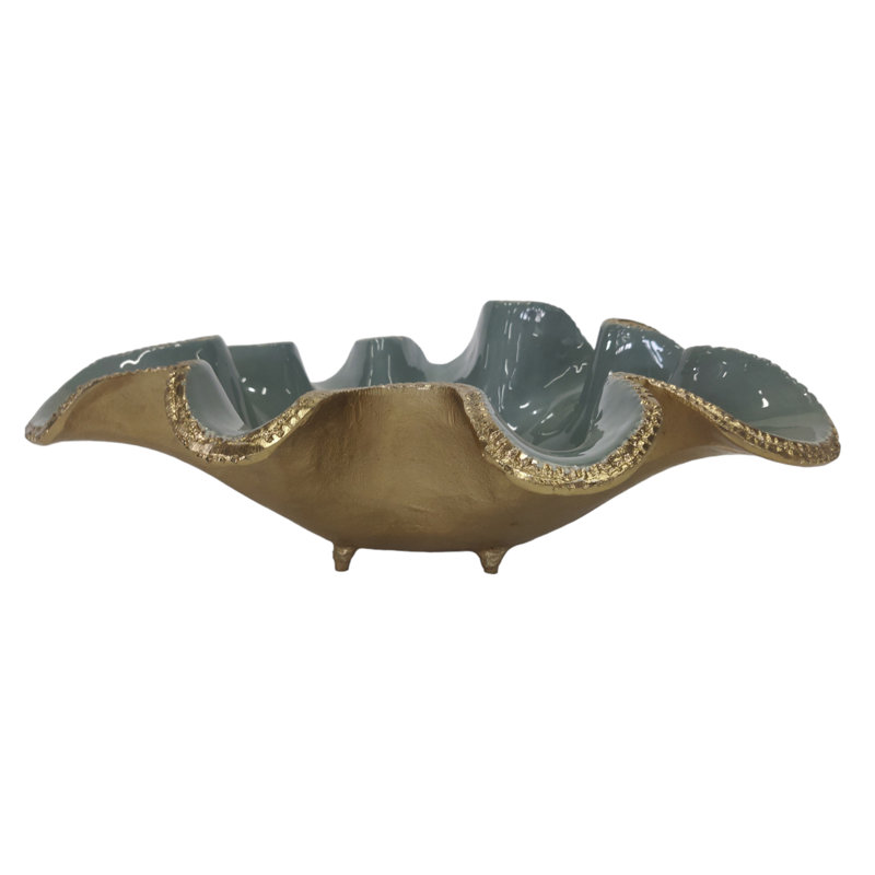 Gannon Handmade Aluminum Decorative Bowl