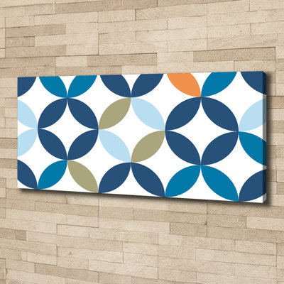 Geometric Background - Wrapped Canvas Print