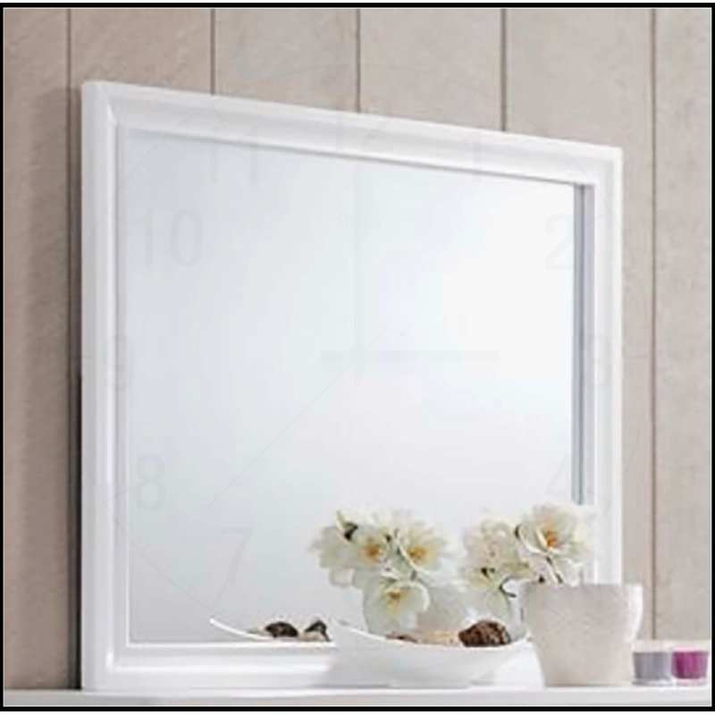 Miroir Naima, Blanc
