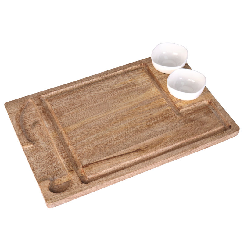 Logan Mango Wood Cutting/Serving Board