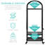 Ensemble d'outils de foyer en fer Makeya