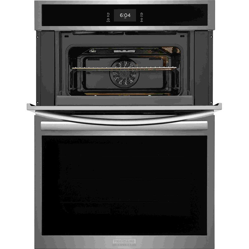 Frigidaire Gallery 5.3 Cubic Feet Electric Convection Oven / Microwave Combination with Soft Close Door, Stainless Steel