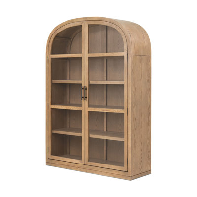 Hepburn Wide Cabinet-Dark Anthracite Oak