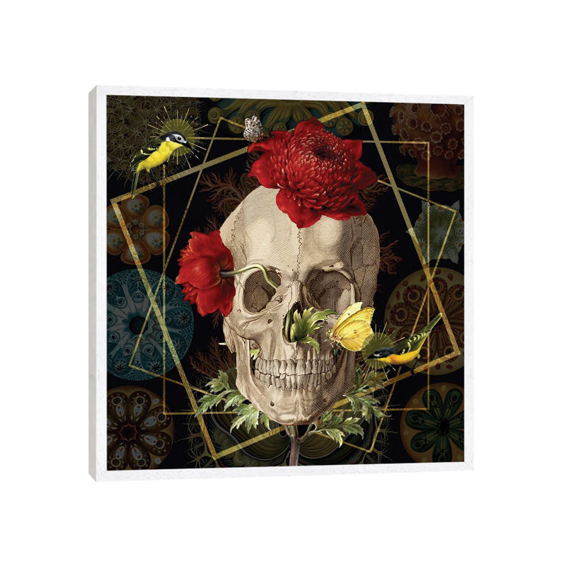 Overgrowth by Amy Salomone - Gallery-Wrapped Canvas Giclée on Canvas, White Floater Framed