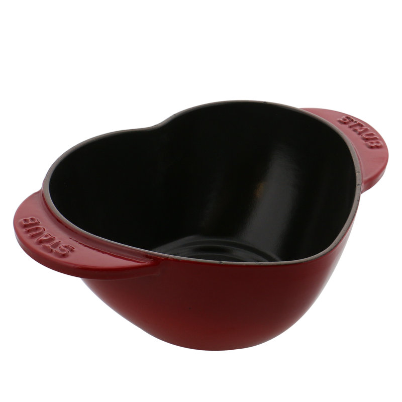 Staub Cast Iron 1.85-qt Heart Cocotte