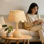Lampe de table 16,9 po Boho