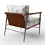 Chaise rembourrée Country Daisy Sunshine-944685878