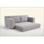 Canapé avec causeuse avec mousse à mémoire de forme et structure en acier - sans assemblage, conception convertible 2-en-1, tissu en velours côtelé - canapé compact pour les petits espaces, les appartements, le bureau à domicile et la chambre à coucher