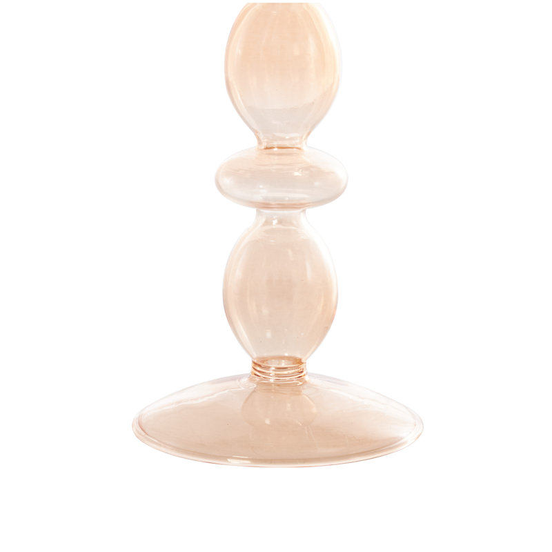 10.5'' H Glass Tabletop Candlestick