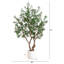 Artificial Grand Olive Tree in White Decorative Planter-2045042790