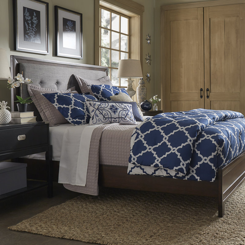 Anicka Headboard, Gray, Queen