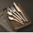 Chefs Table Hammered Dessert/Salad Forks by Oneida (18/0)