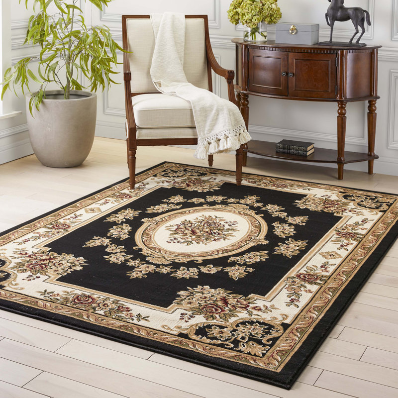 Oriental Synthetic Area Rug, Rectangle  200 x 280 cm