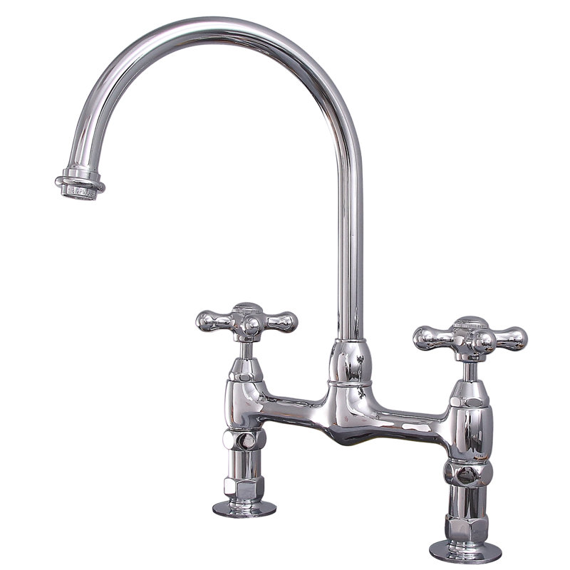 Barclay Harding Kitchen Faucet, Polished Chrome