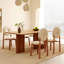 Ensemble de 2 chaises d'appoint Modern Beige
