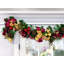 Guirlande Jhamal 9 'avec hortensias, ornements et boucles