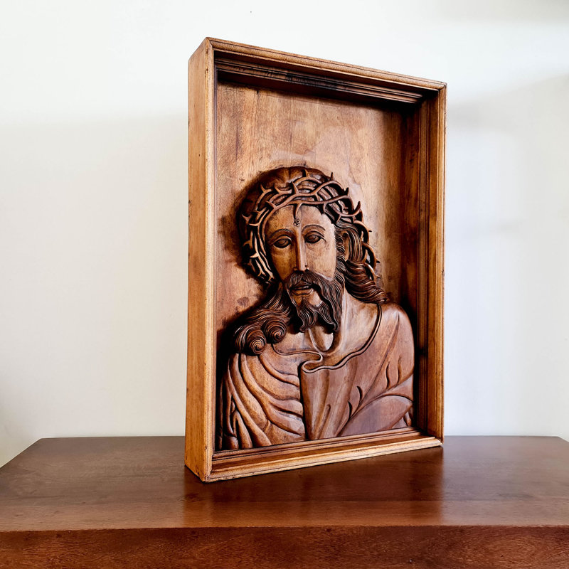 Handmade Traditional Religious & Spiritual Solid Wood Wall Decor