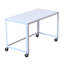Yeomans Ready-to-Assemble 48-inch Wide Mobile Metal Desk for Home Office-324764059