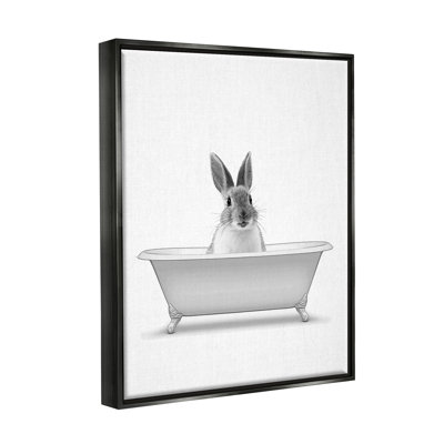 «Bunny Peeking Bathaign Pet» par Annalisa Latella
