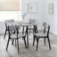 Aramis Round Solid Wood Base Dining Table-1393530531-1393530530
