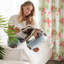 Sanostee Semi Sheer Curtain-545601721